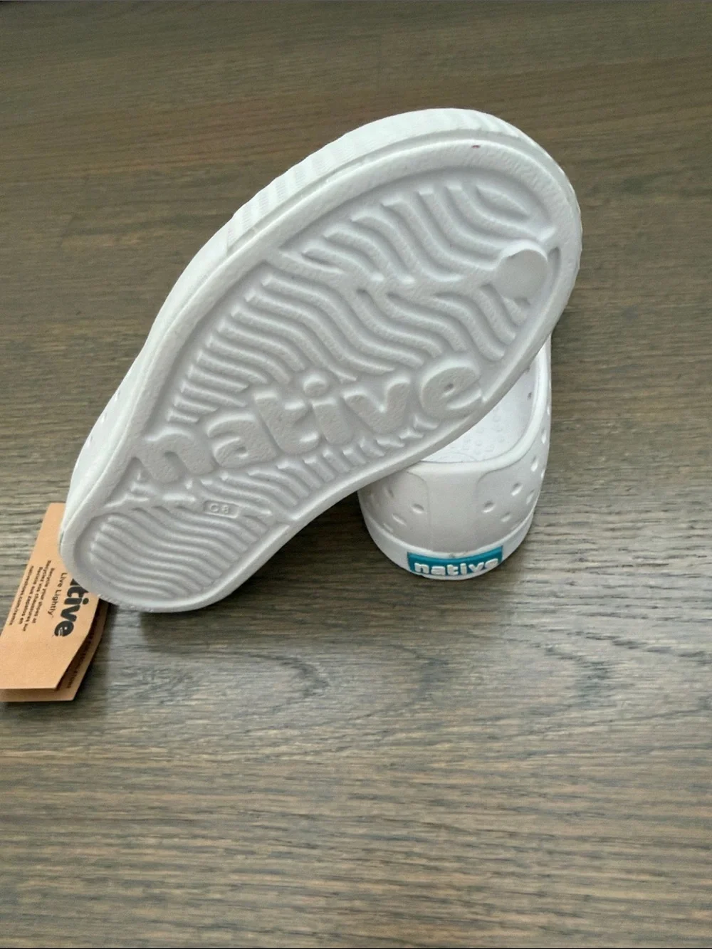 Native perforated upper